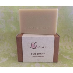 Natural soap with chamomile extract, for dry, sensitive and allergic skin, babies, moisturizing