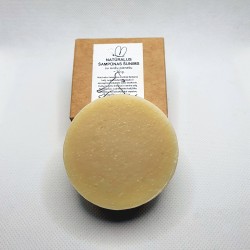 Natural shampoo bar for dogs, enriched with oat milk